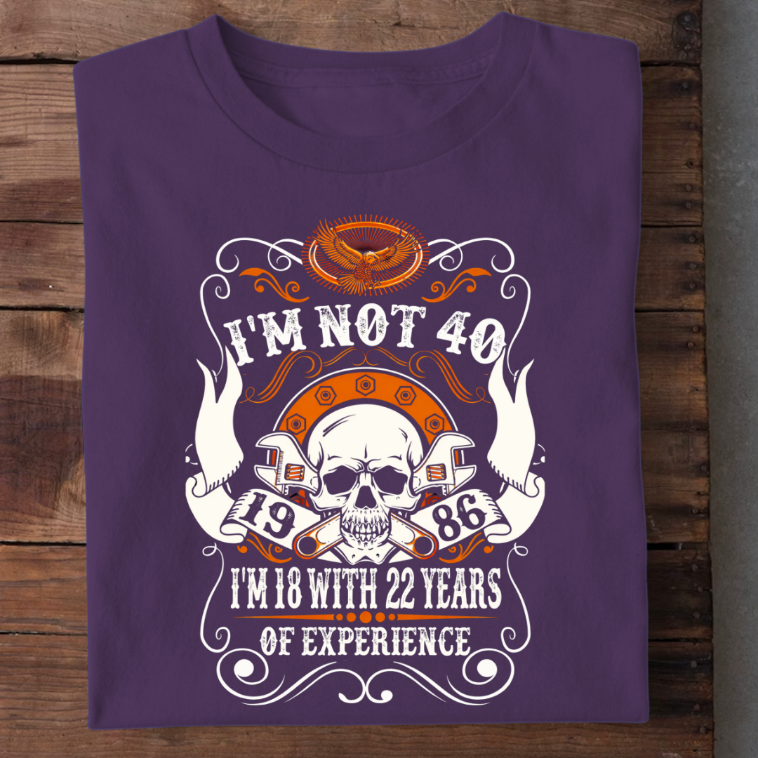 I AM NOT 40 I AM 18 QI