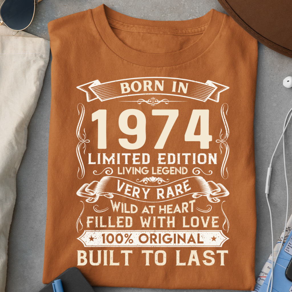 1974 LIVING LEGEND | VINTAGE 1974 T-SHIRT