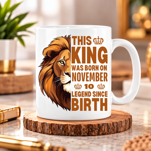 KING 10TH NOVEMBER MUG