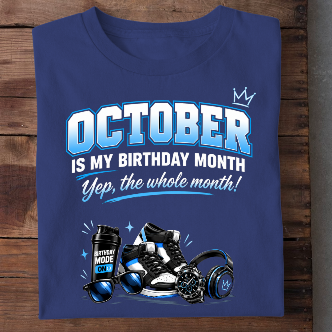 OCTOBER KING BIRTHDAY MONTH QI
