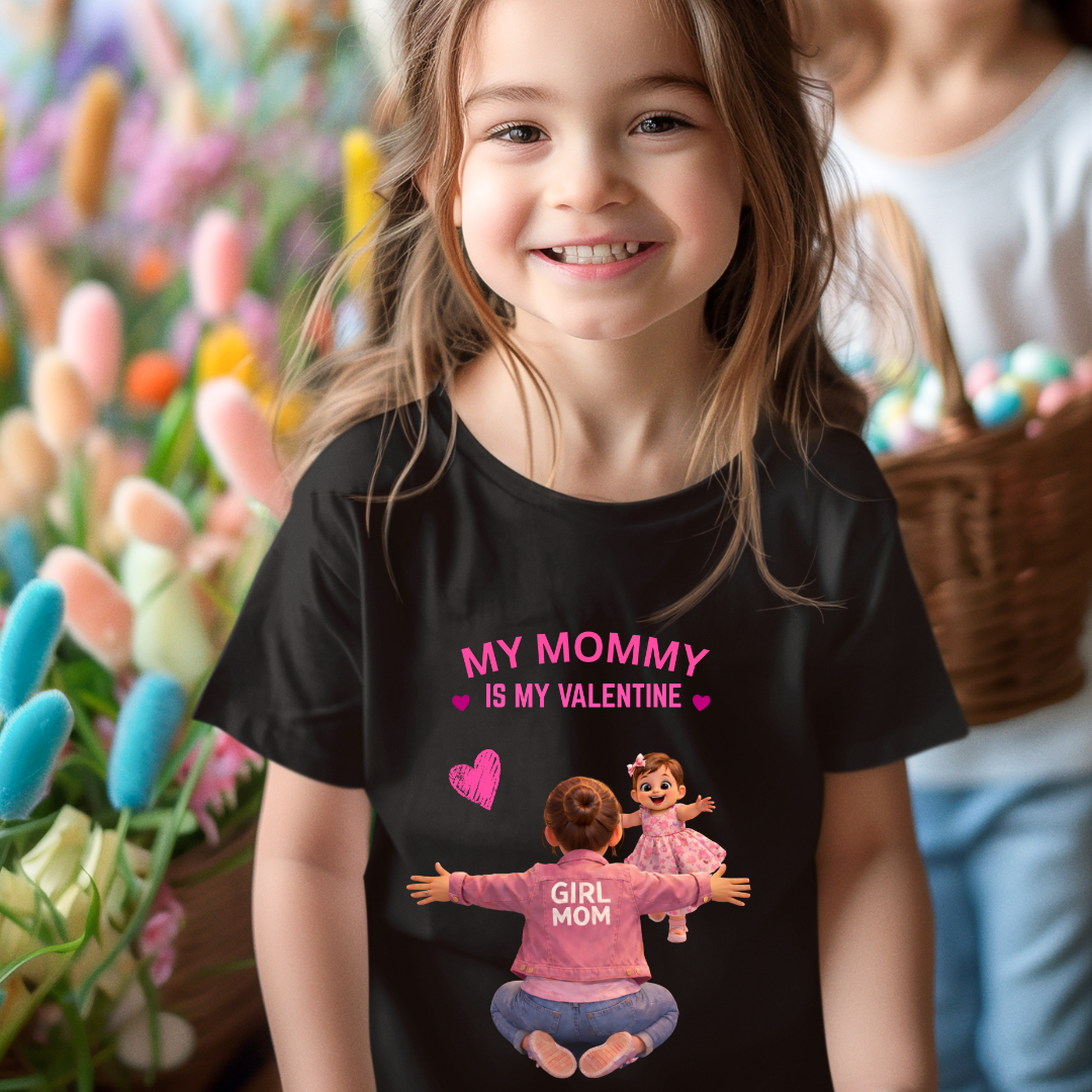 MY MOM IS MY VALENTINE(GIRL MOM)