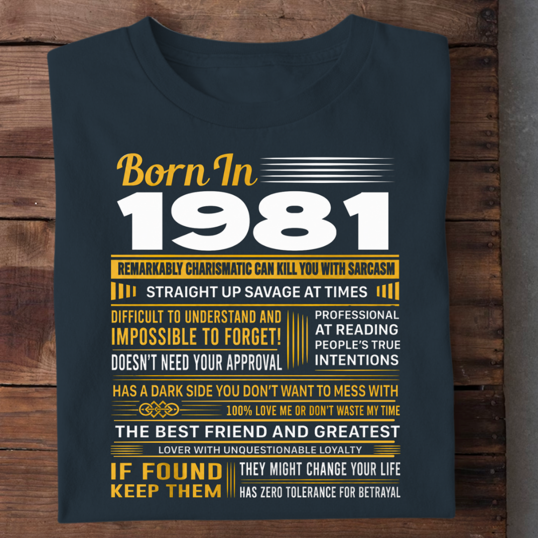 1981 BORN QUALITIES QI