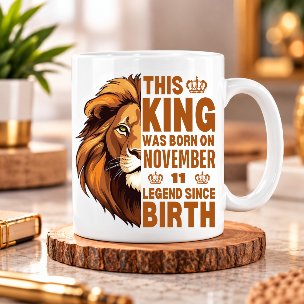 KING 11TH NOVEMBER MUG