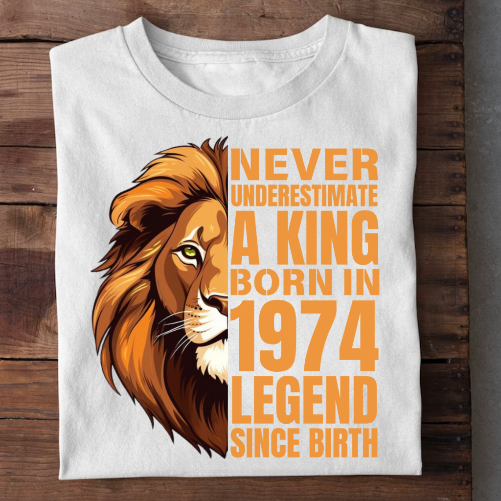 KING 1974 LEGEND SINCE BIRTH