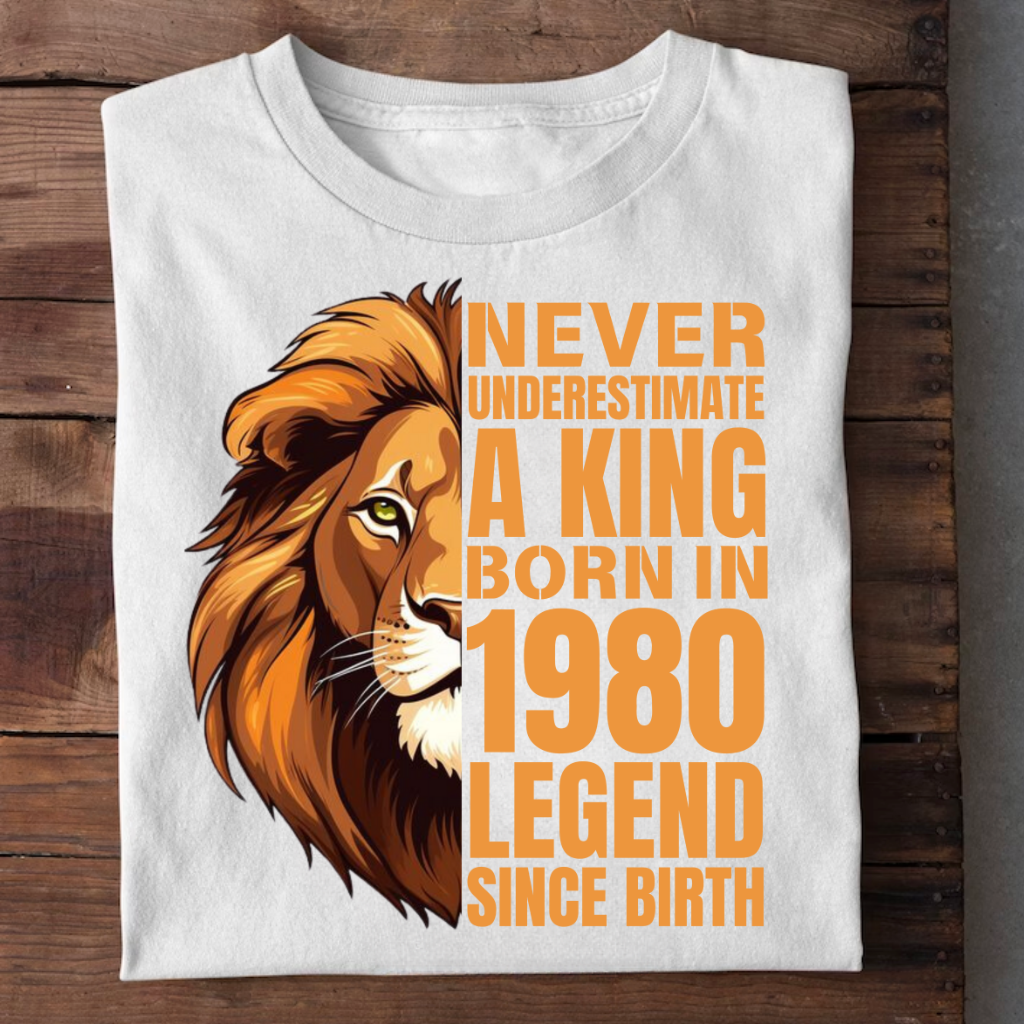 KING 1980 LEGEND SINCE BIRTH