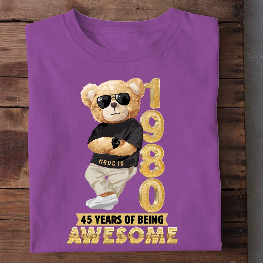 45-1980 YEARS OF BEING AWESOME QI