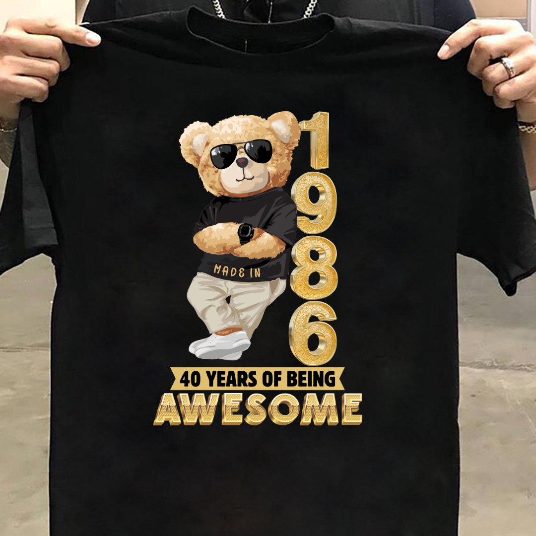 40-1986 YEARS OF BEING AWESOME QI