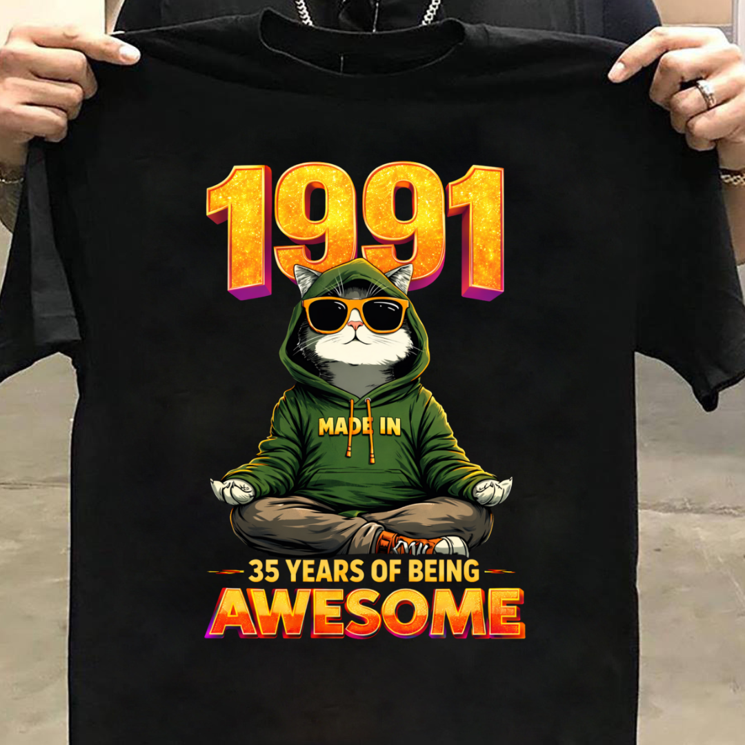 MADE 1991-35 YEARS AWESOME QI
