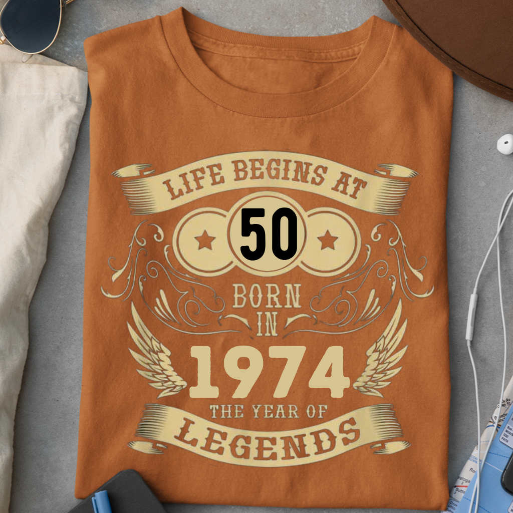 LIFE BEGINS AT 50