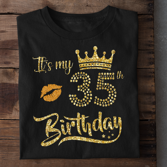 IT'S MY 35TH BIRTHDAY