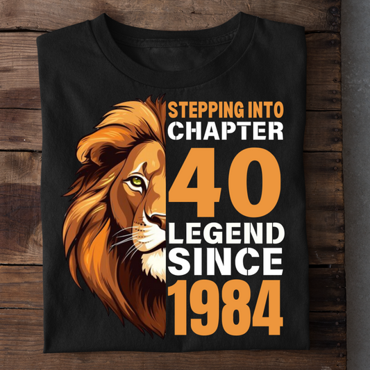 STEPPING CHAPTER 40 LEGEND 1984