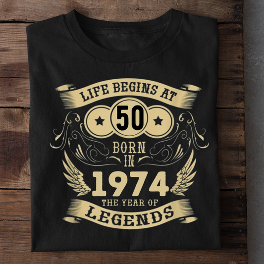 LIFE BEGINS AT 50