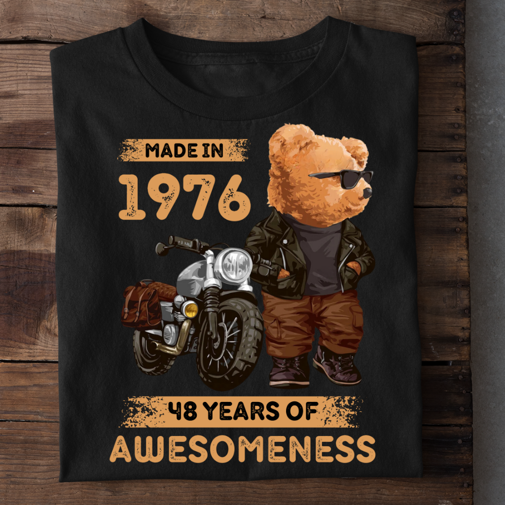 1976 BORN 48 YEARS AWESOMENESS