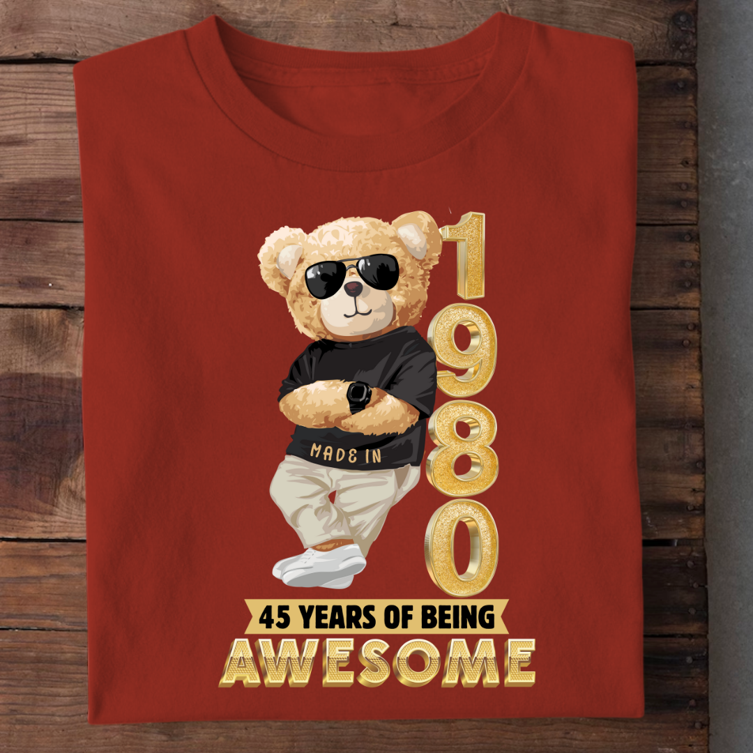 45-1980 YEARS OF BEING AWESOME QI