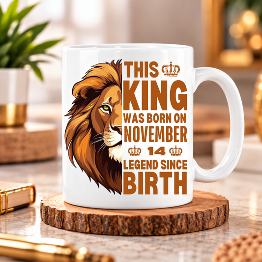 KING 14TH NOVEMBER MUG