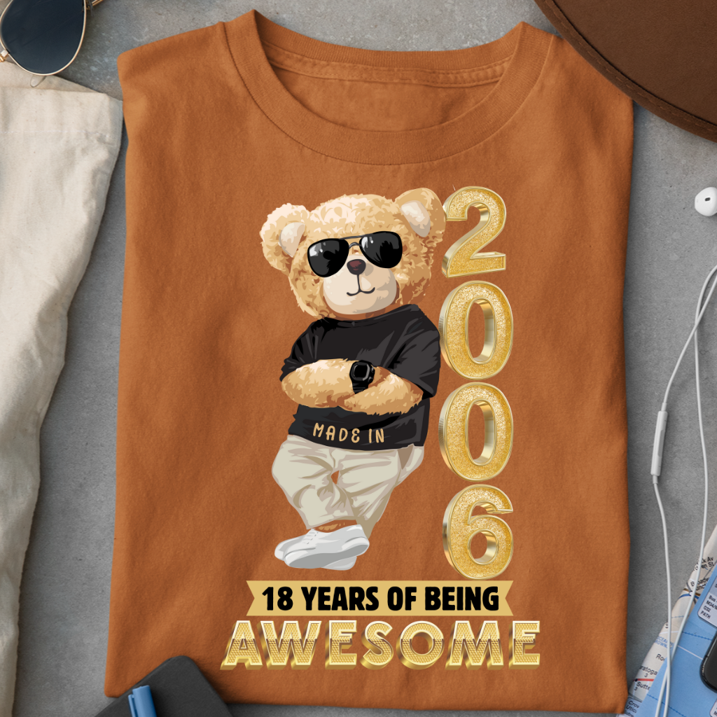 18 YEARS OF BEING AWESOME