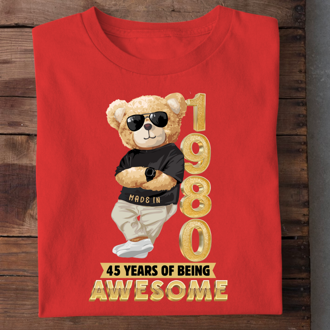 45-1980 YEARS OF BEING AWESOME QI