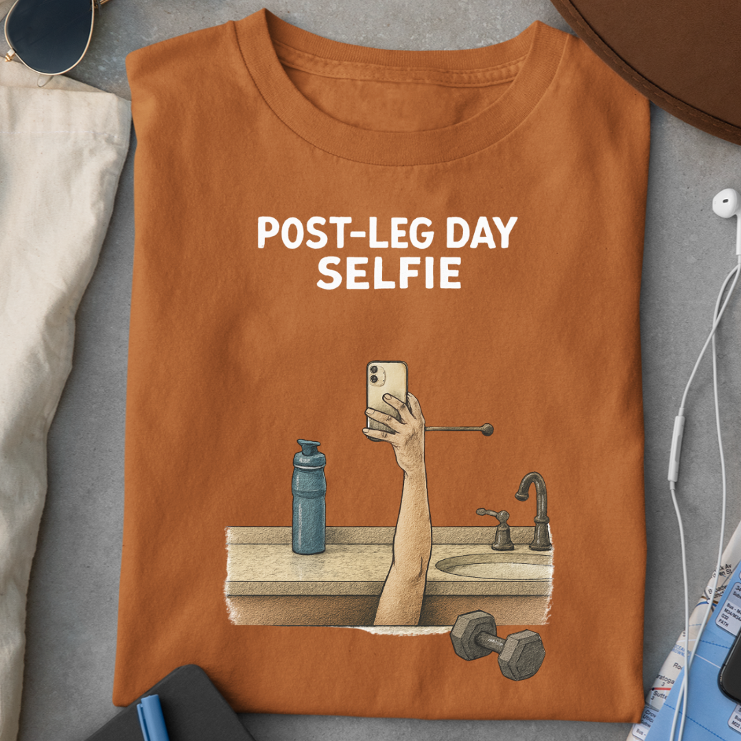 POST LEG DAY SELFIE