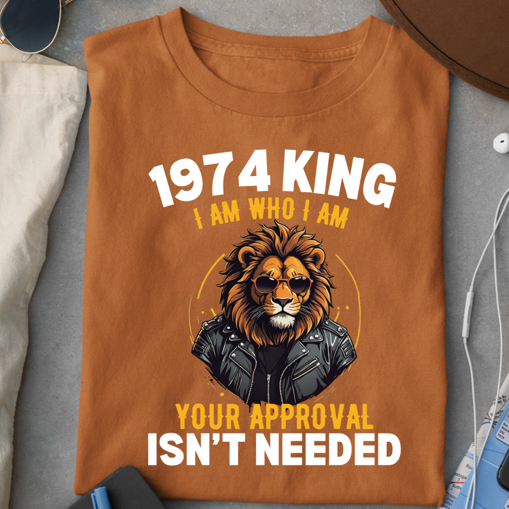 1974 KING APPROVAL ISN'T NEEDED