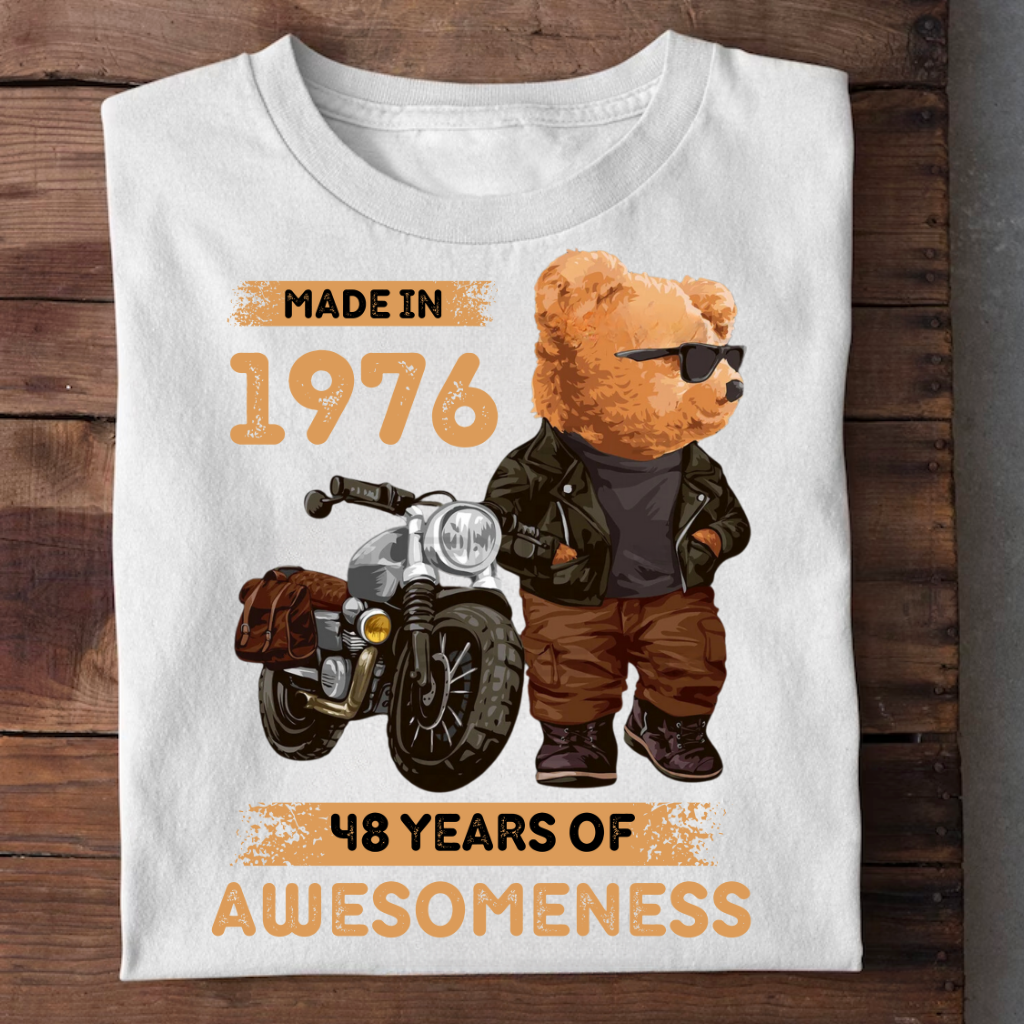 1976 BORN 48 YEARS AWESOMENESS