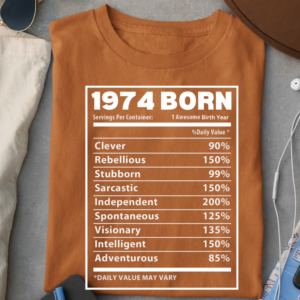 1974 BORN FACTS