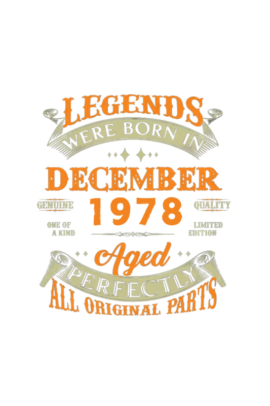 DECEMBER 1978 LEGEND QI