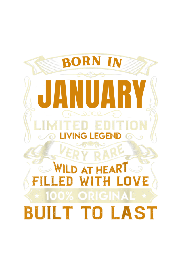 JANUARY LIVING LEGEND QI