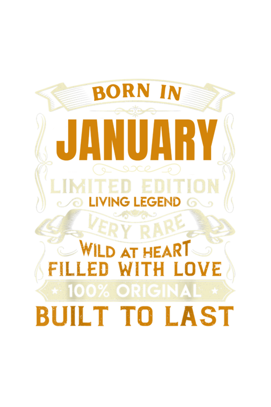 JANUARY LIVING LEGEND QI