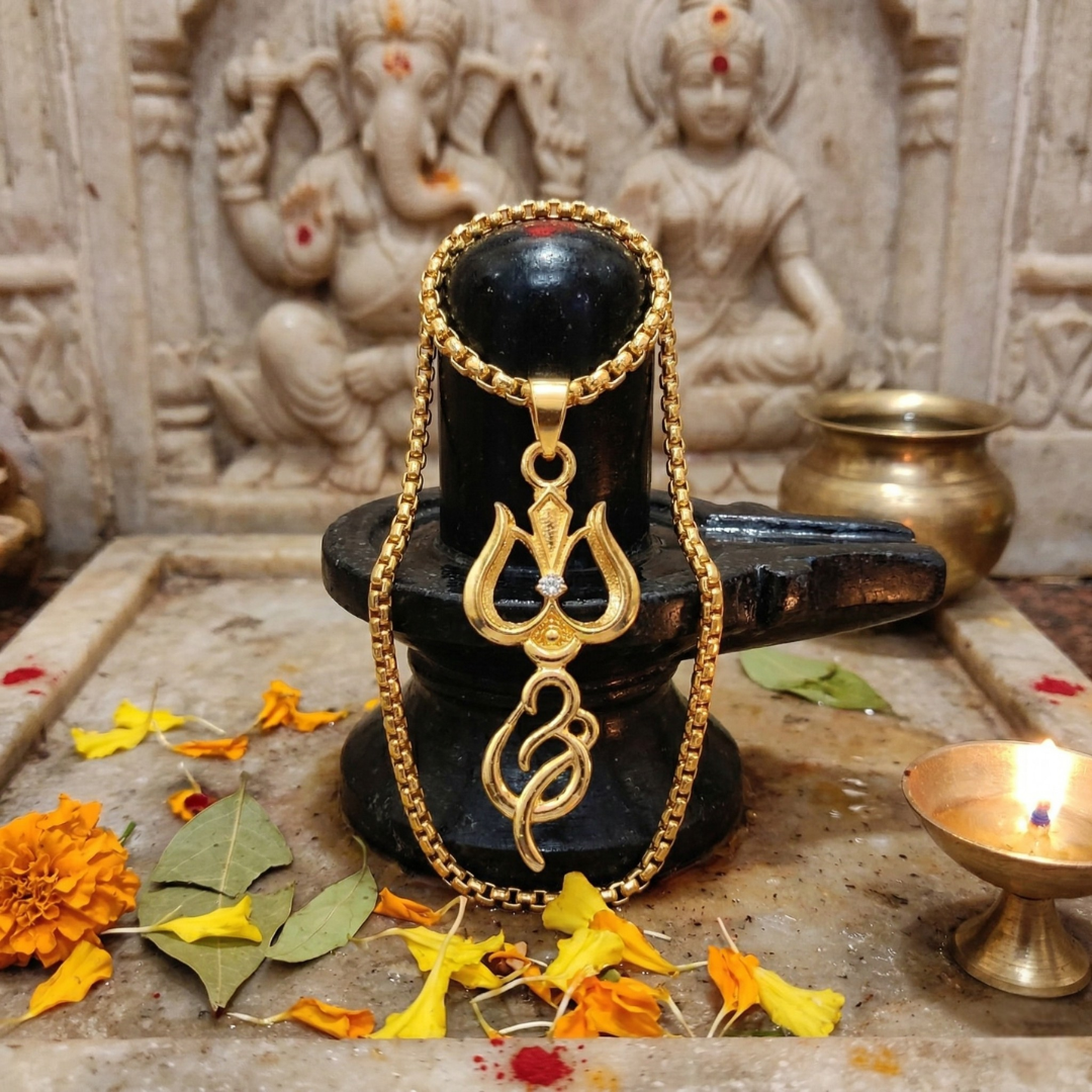 Born in 1981 – Mahadev Bhakt Trishul Necklace