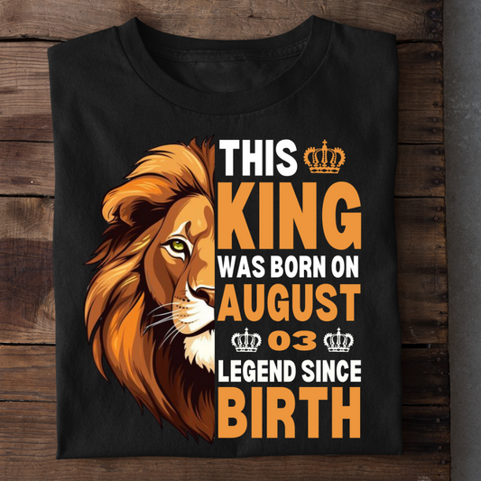 KING 3RD AUGUST