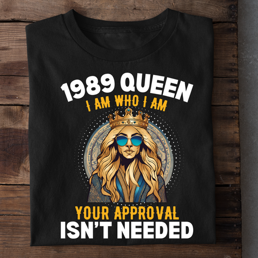 1989 QUEEN APPROVAL ISN'T NEEDED