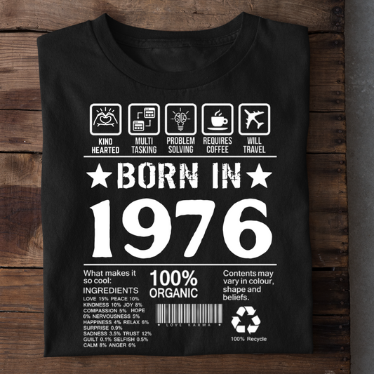 BORN IN 1976 QUALITIES