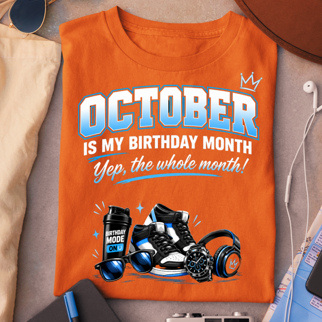 OCTOBER KING BIRTHDAY MONTH QI