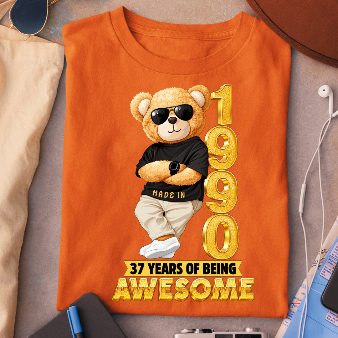 37-1990 YEARS OF BEING AWESOME