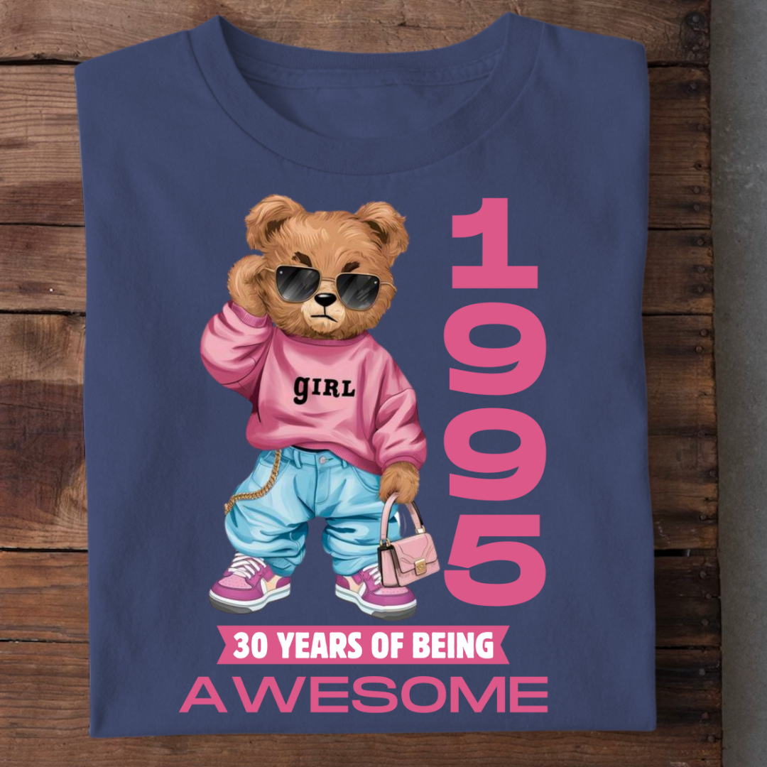 1995 GIRL 30 YEARS OF AWESOME QI
