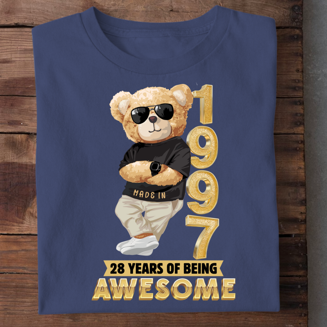 28-1997 YEARS OF BEING AWESOME QI