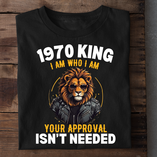 1970 KING APPROVAL ISN'T NEEDED