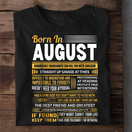 AUGUST BORN QUALITIES