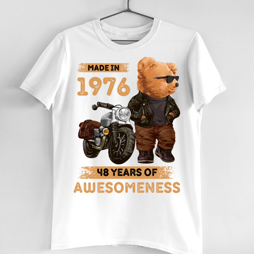 1976 BORN 48 YEARS AWESOMENESS