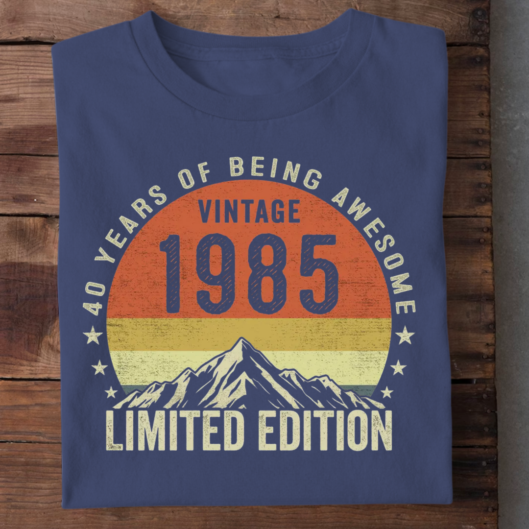 VINTAGE 1985 AWESOME AT 40 QI