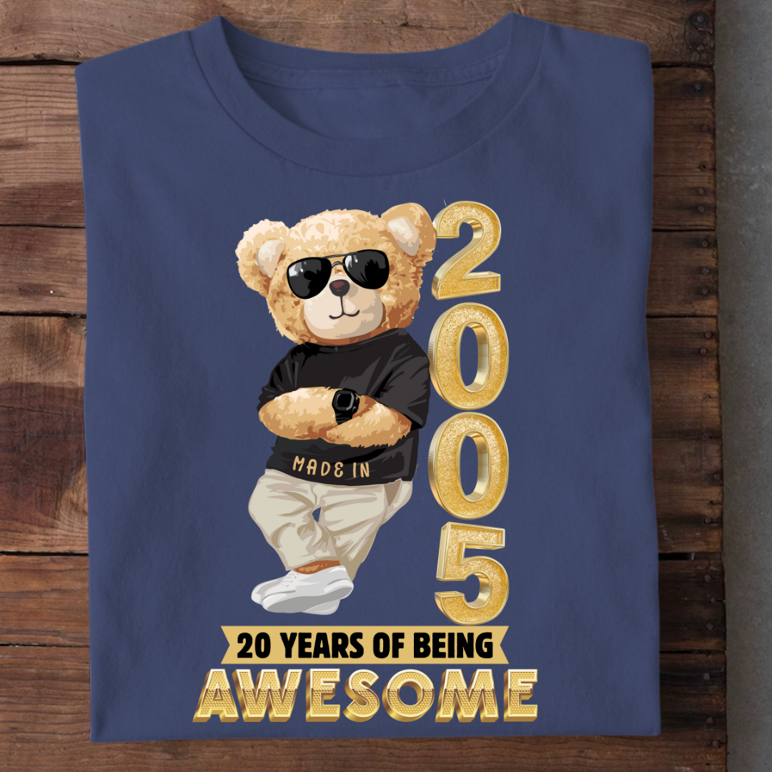 20-2005 YEARS OF BEING AWESOME QI