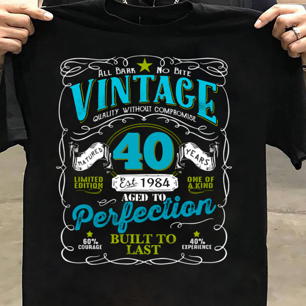 VINTAGE 40 EST 1984