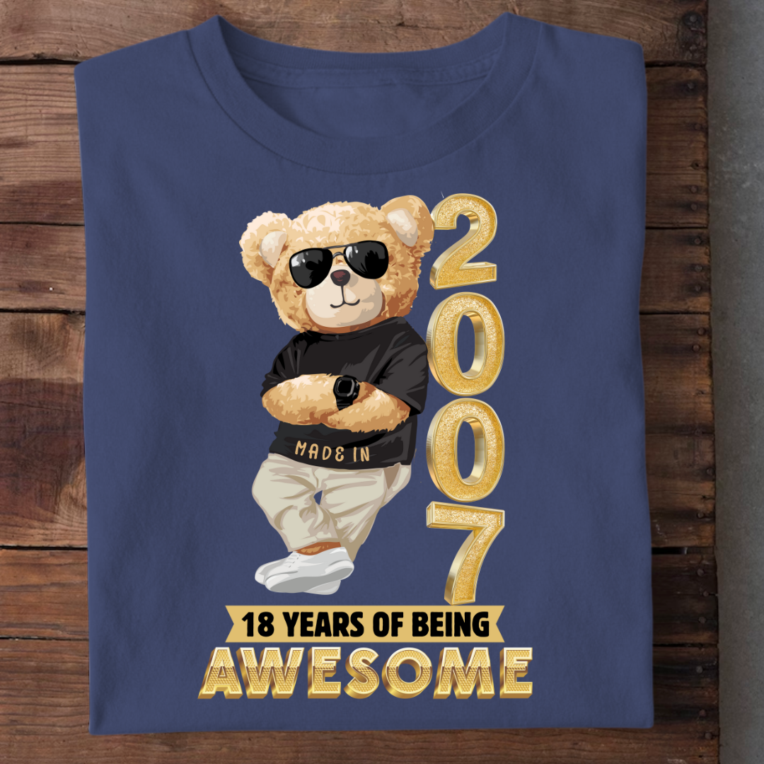 18-2007 YEARS OF BEING AWESOME QI
