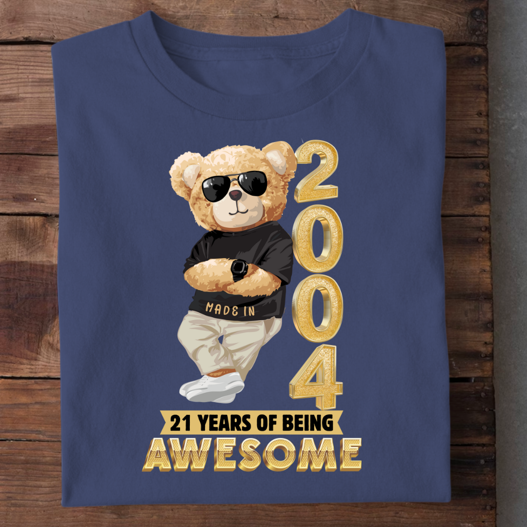 21-2004 YEARS OF BEING AWESOME QI