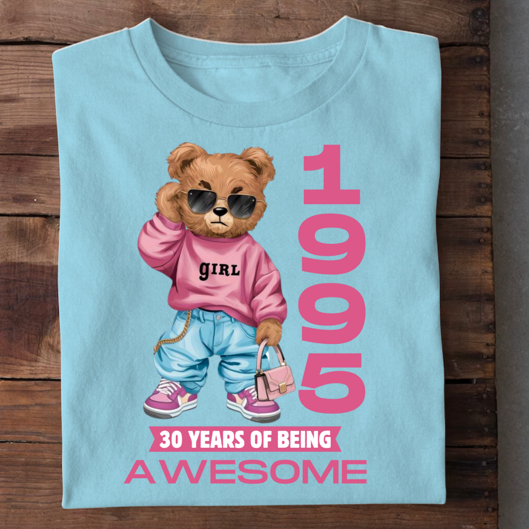 1995 GIRL 30 YEARS OF AWESOME QI