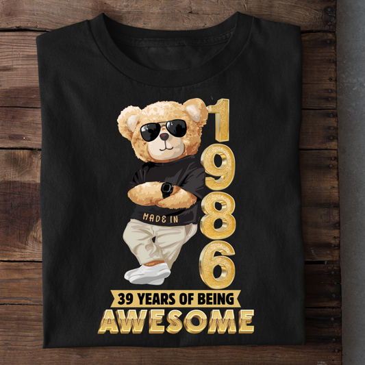 39-1986 YEARS OF BEING AWESOME QI