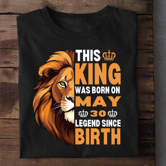 KING 30TH MAY