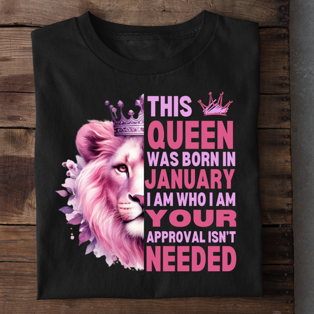 JANUARY QUEEN I AM WHO I AM QI