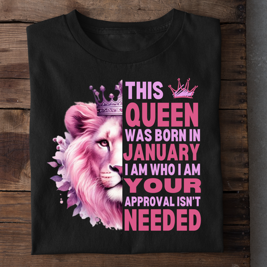 JANUARY QUEEN I AM WHO I AM QI