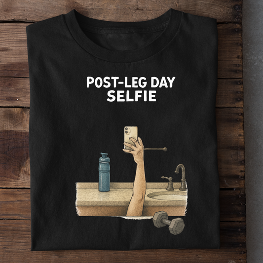 POST LEG DAY SELFIE
